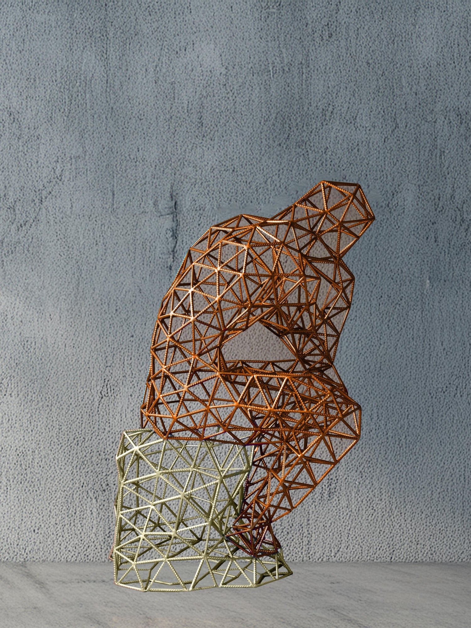 Strat - The Geometric Thinker Sculpture