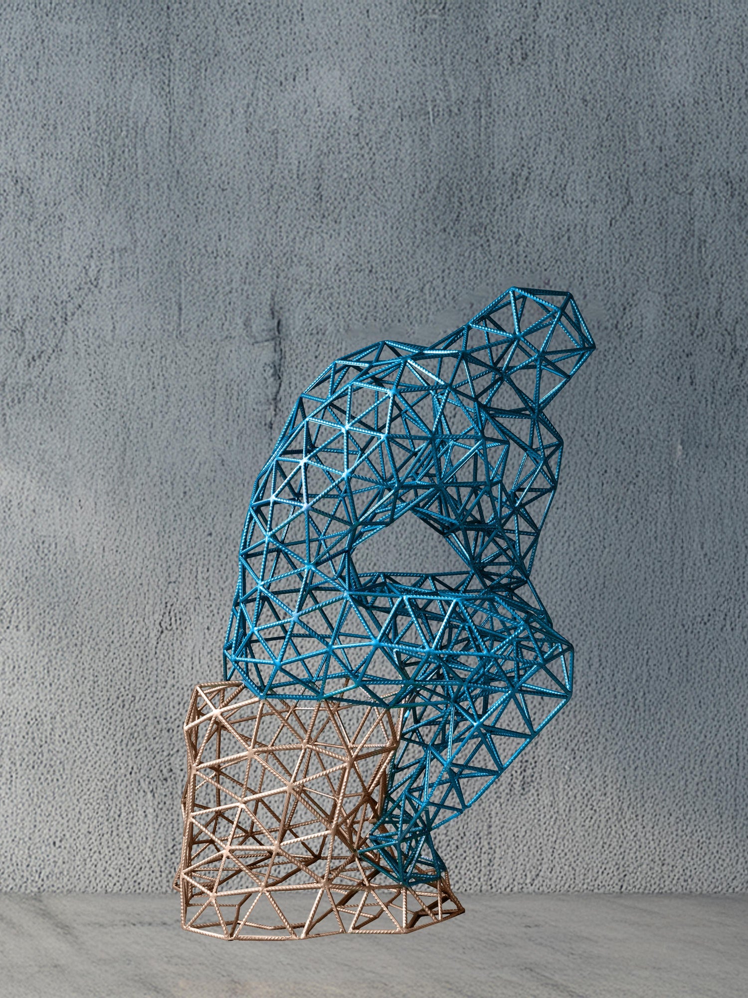 Strat - The Geometric Thinker Sculpture