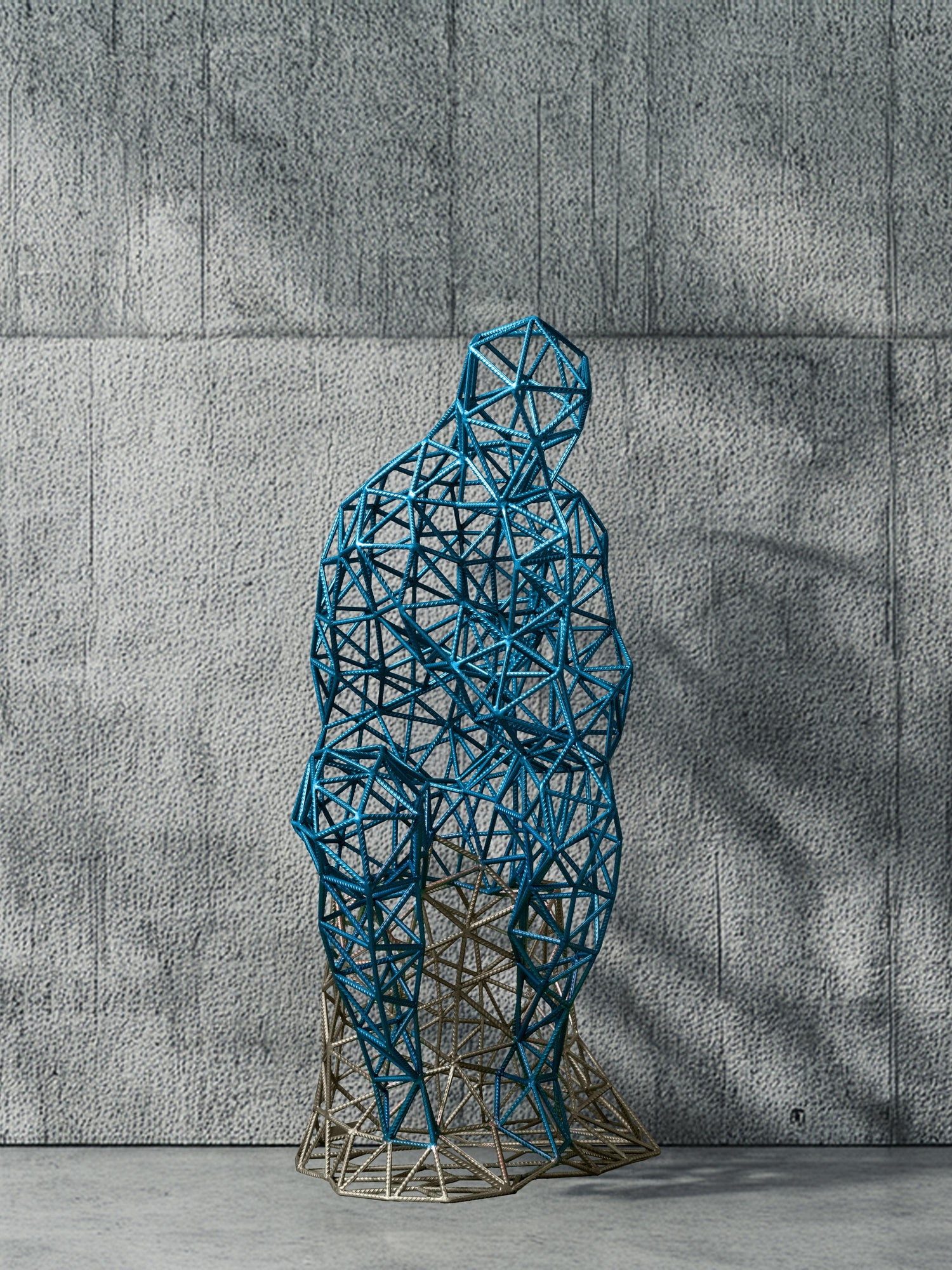 Strat - The Geometric Thinker Sculpture