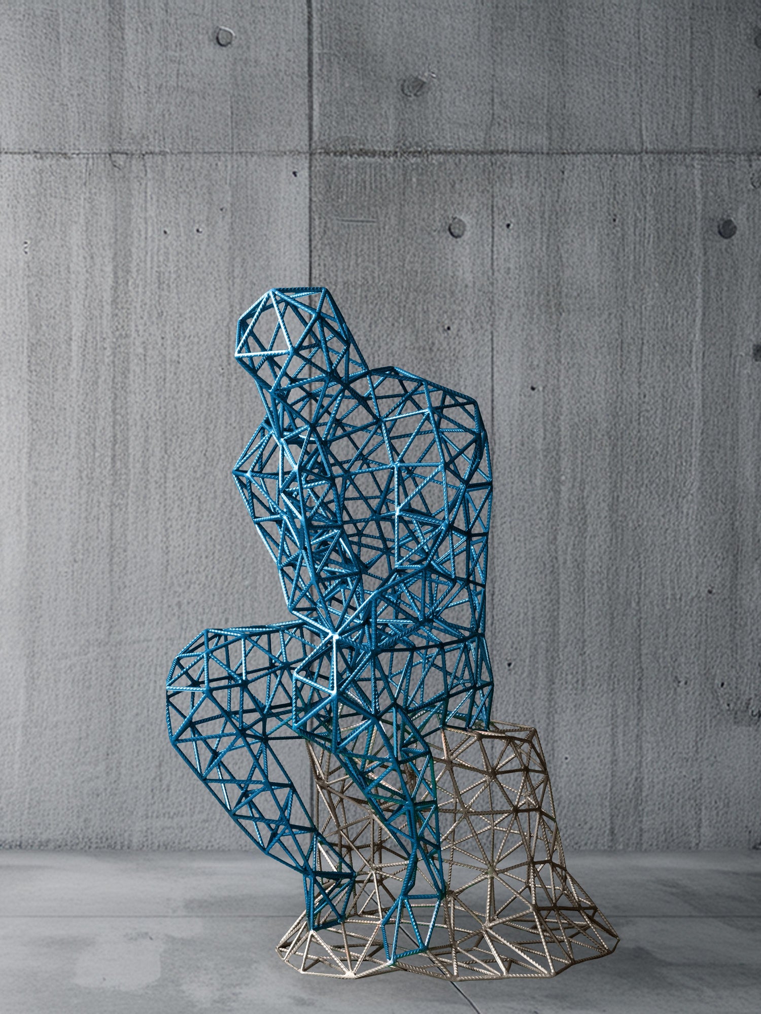 Strat - The Geometric Thinker Sculpture
