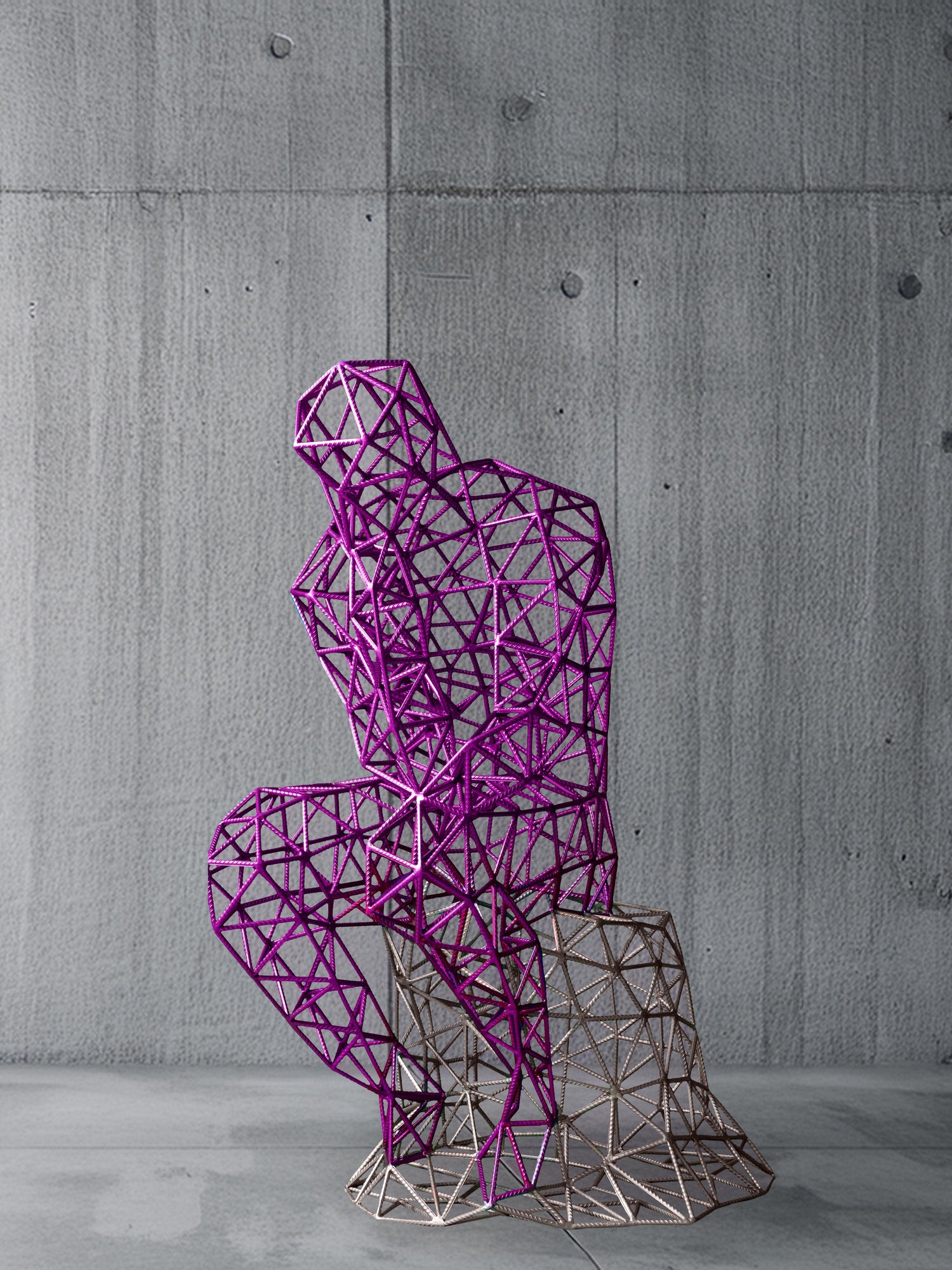 Strat - The Geometric Thinker Sculpture