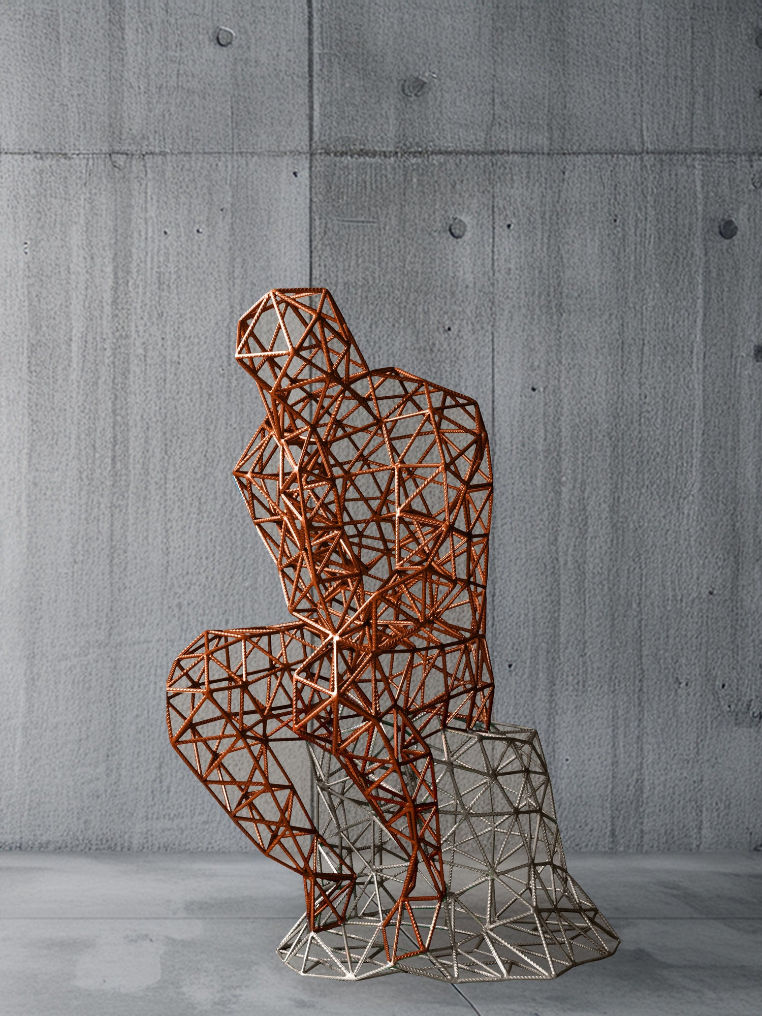 Strat - The Geometric Thinker Sculpture
