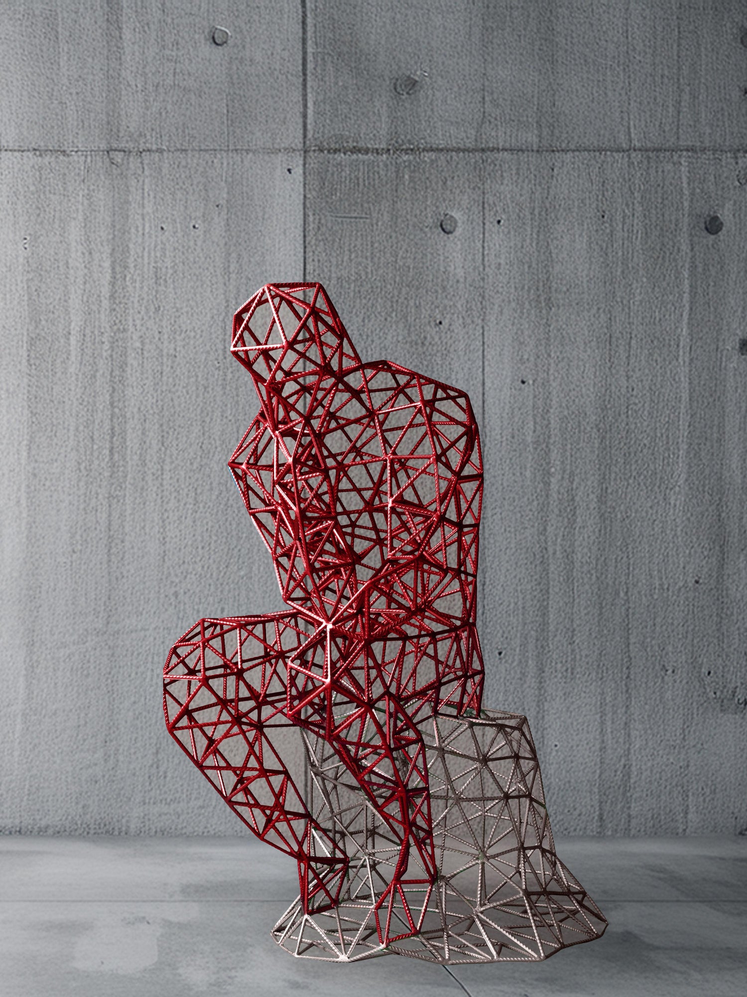 Strat - The Geometric Thinker Sculpture