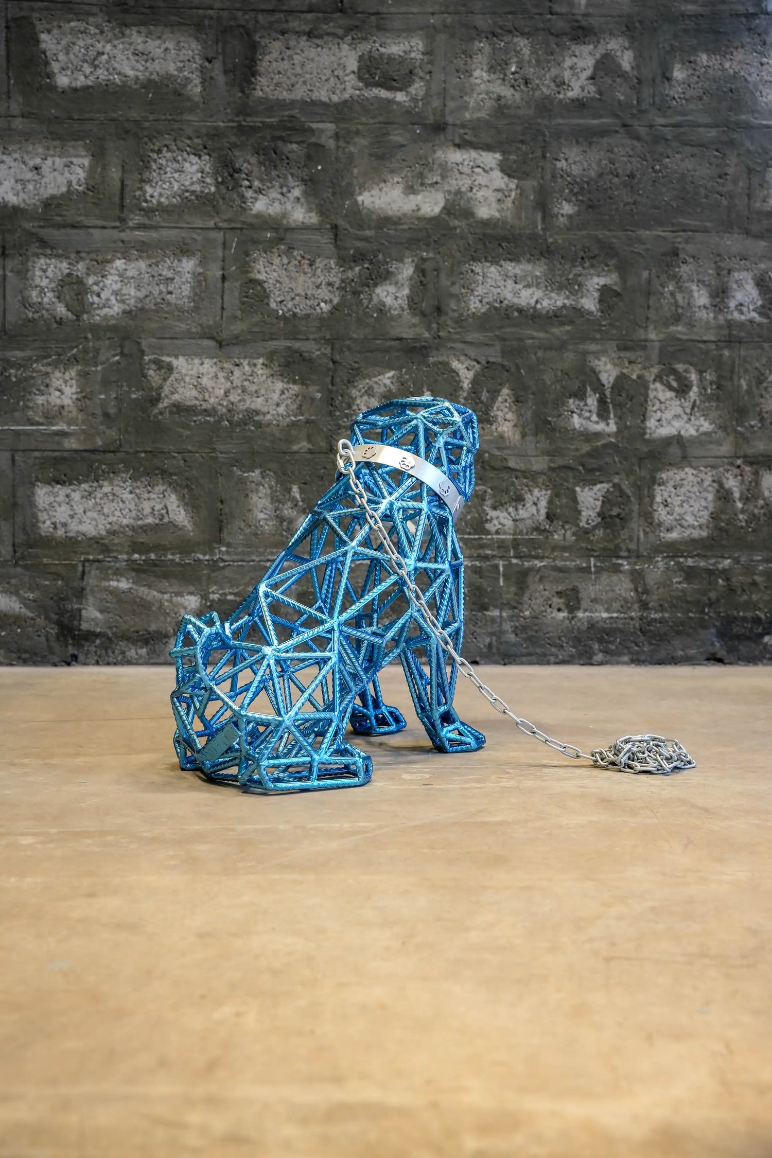 Nugget - The Geometric Pug Sculpture