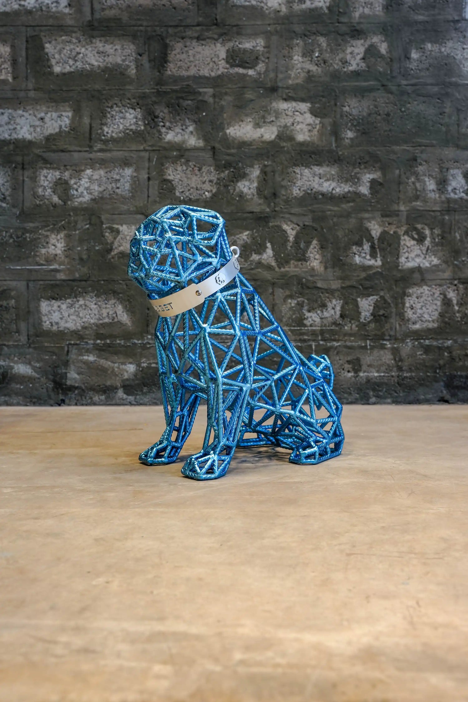 Nugget - The Geometric Pug Sculpture