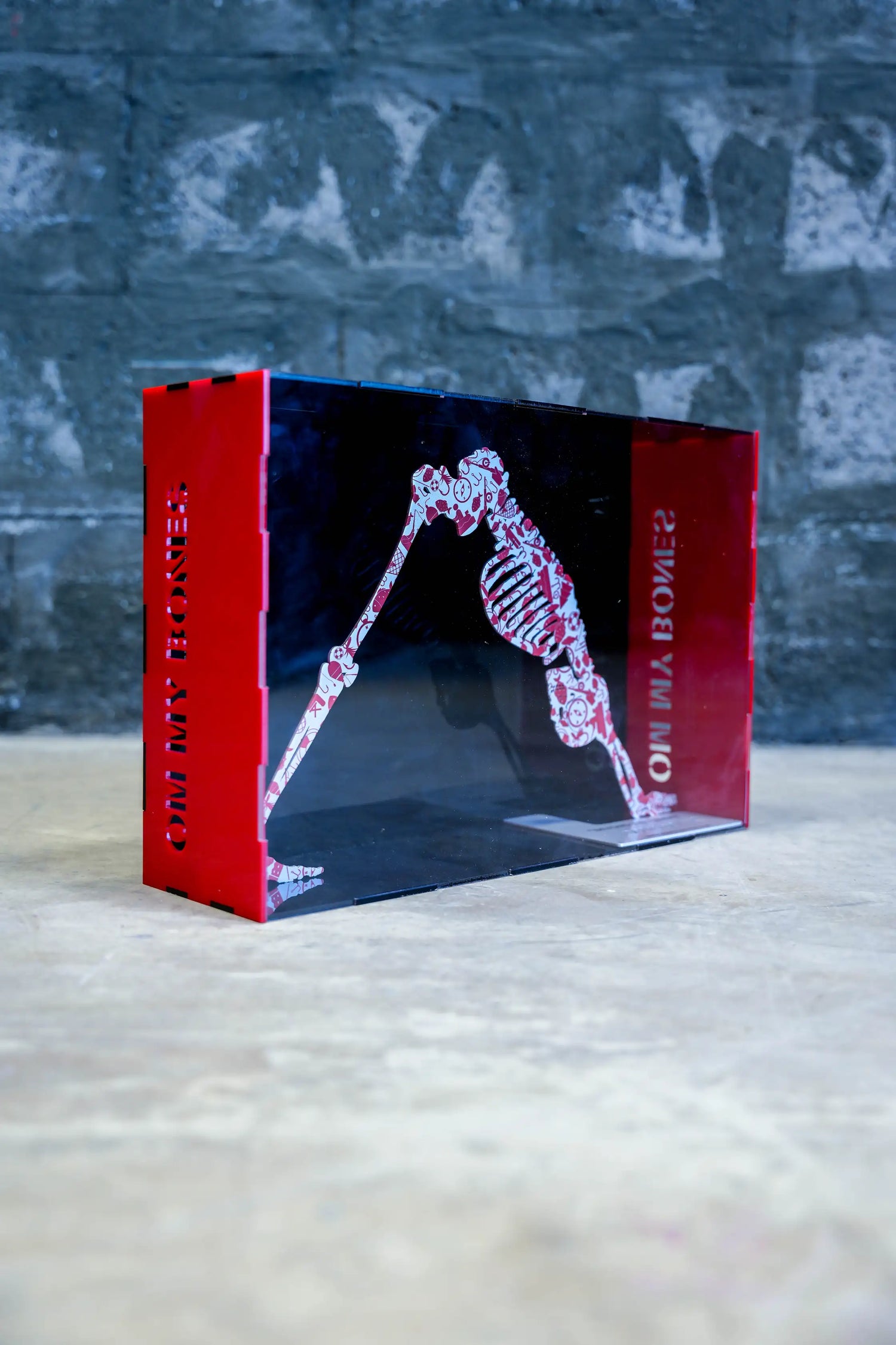 BEYOND THE GRAVE - 001/100 - Black & Red - 1/1