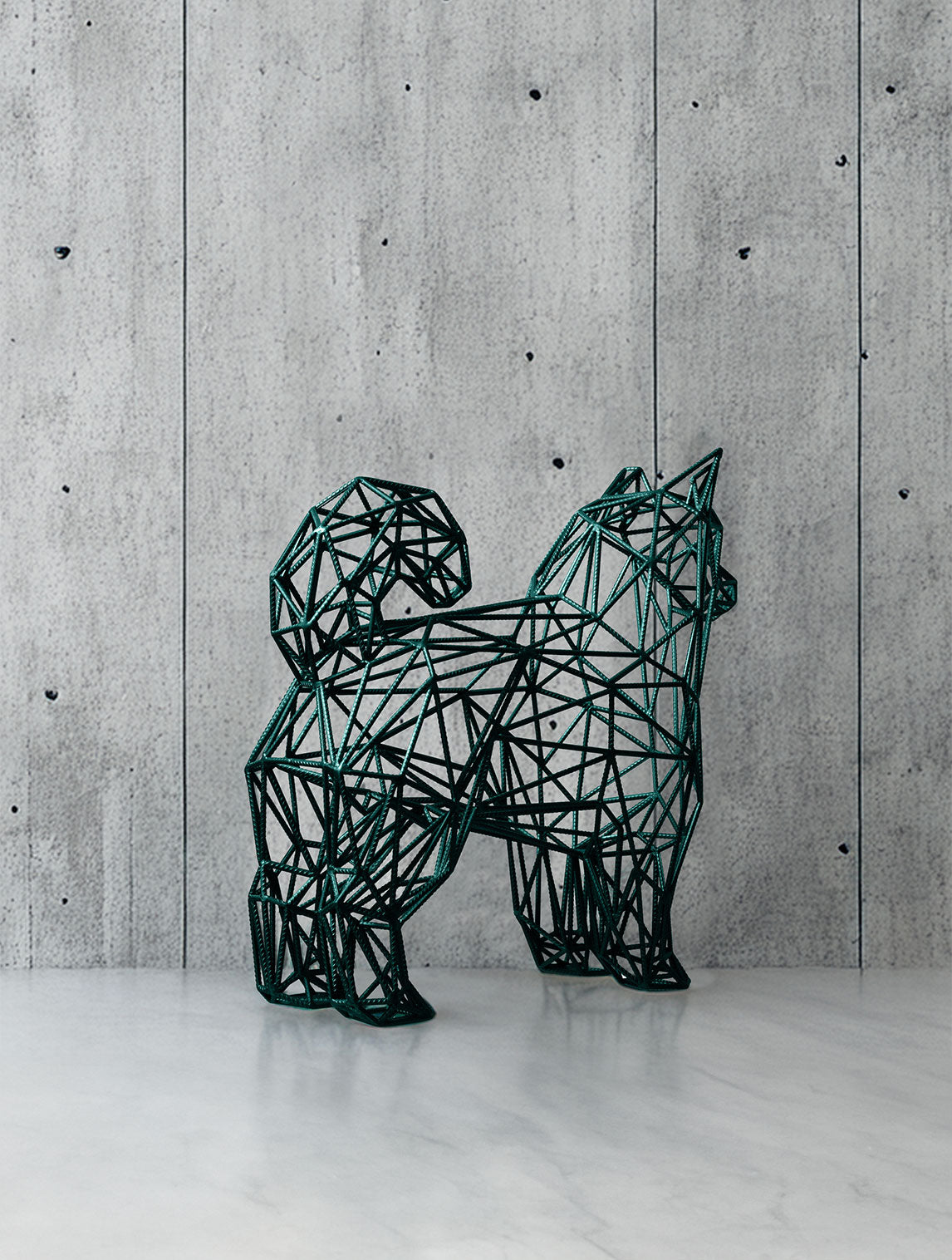 KOA- The Geometric Samoyed Dog