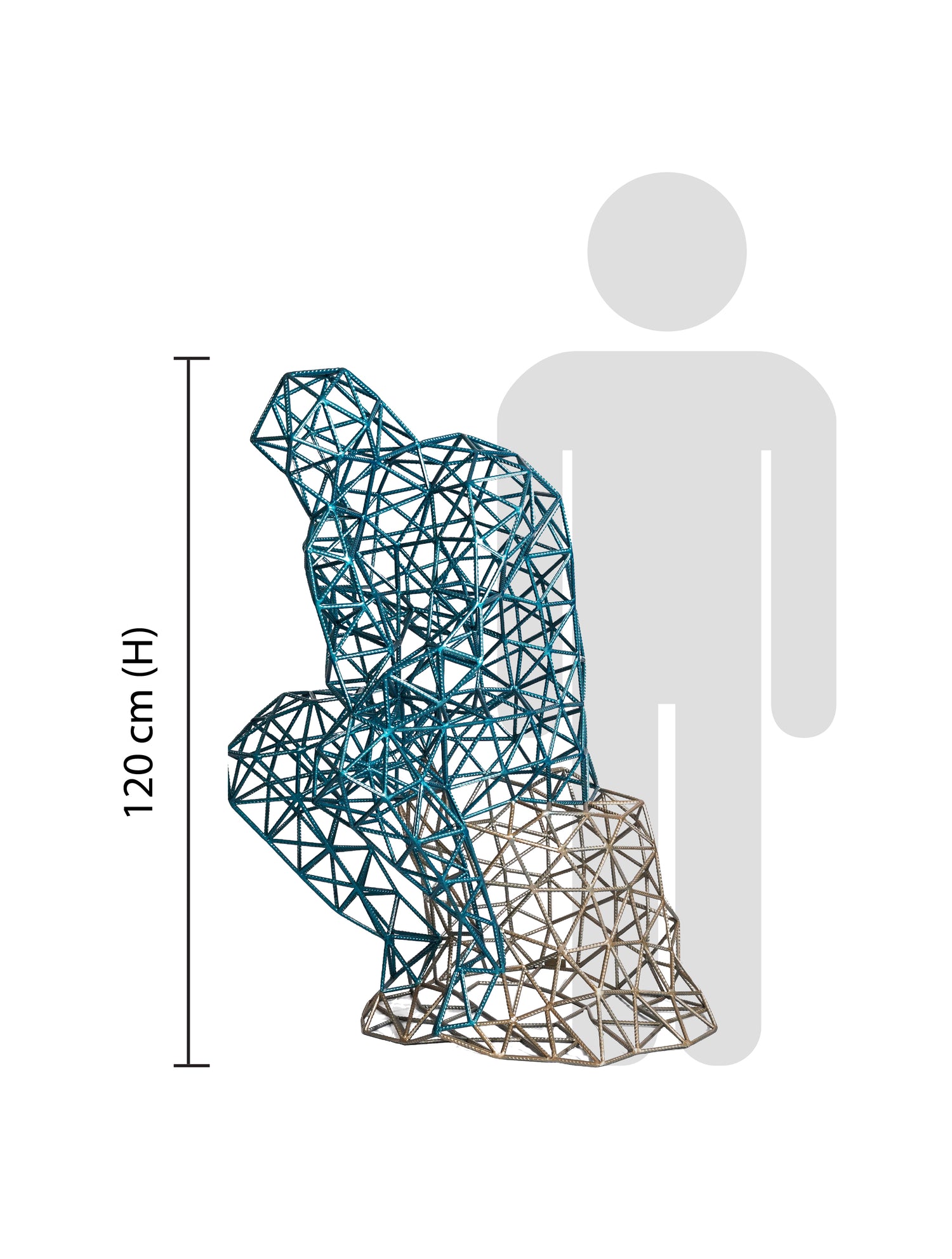 Strat - The Geometric Thinker Sculpture