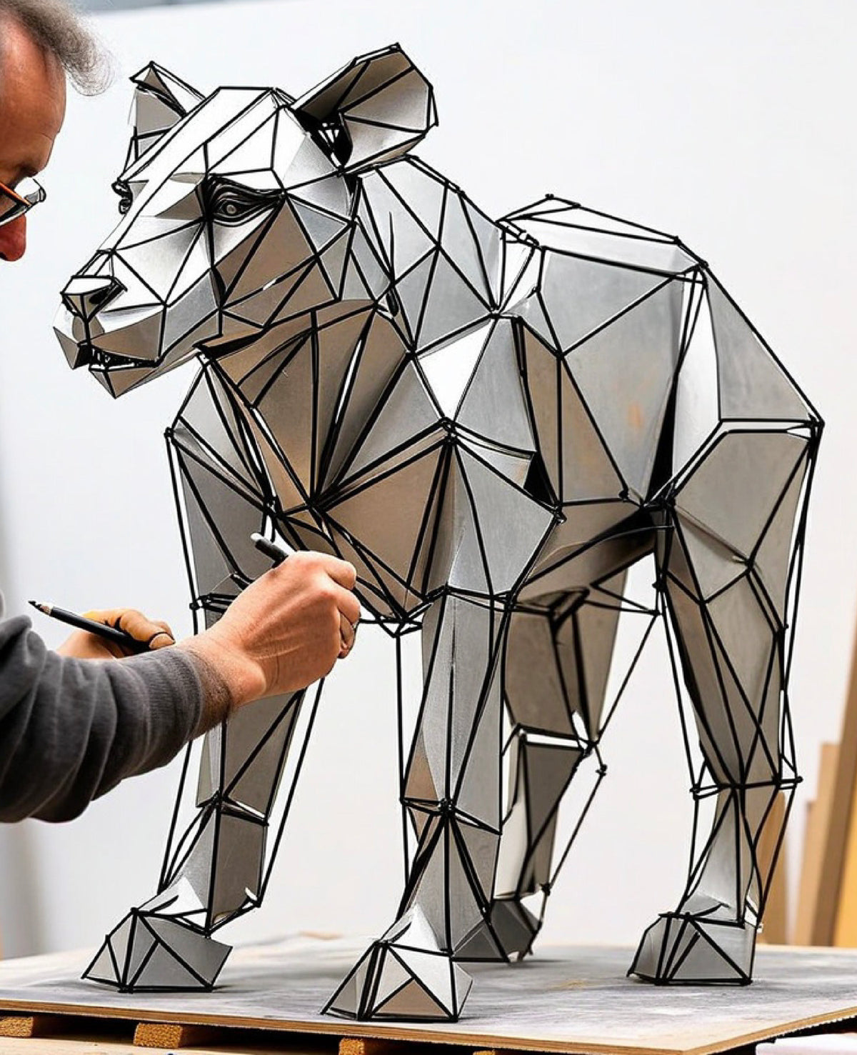 From Sketch to Form: The Sculptor's Process