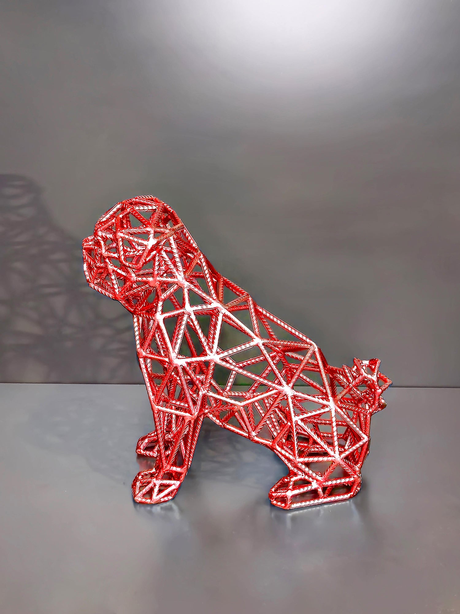 Nugget  - The Geometric Pug Sculpture