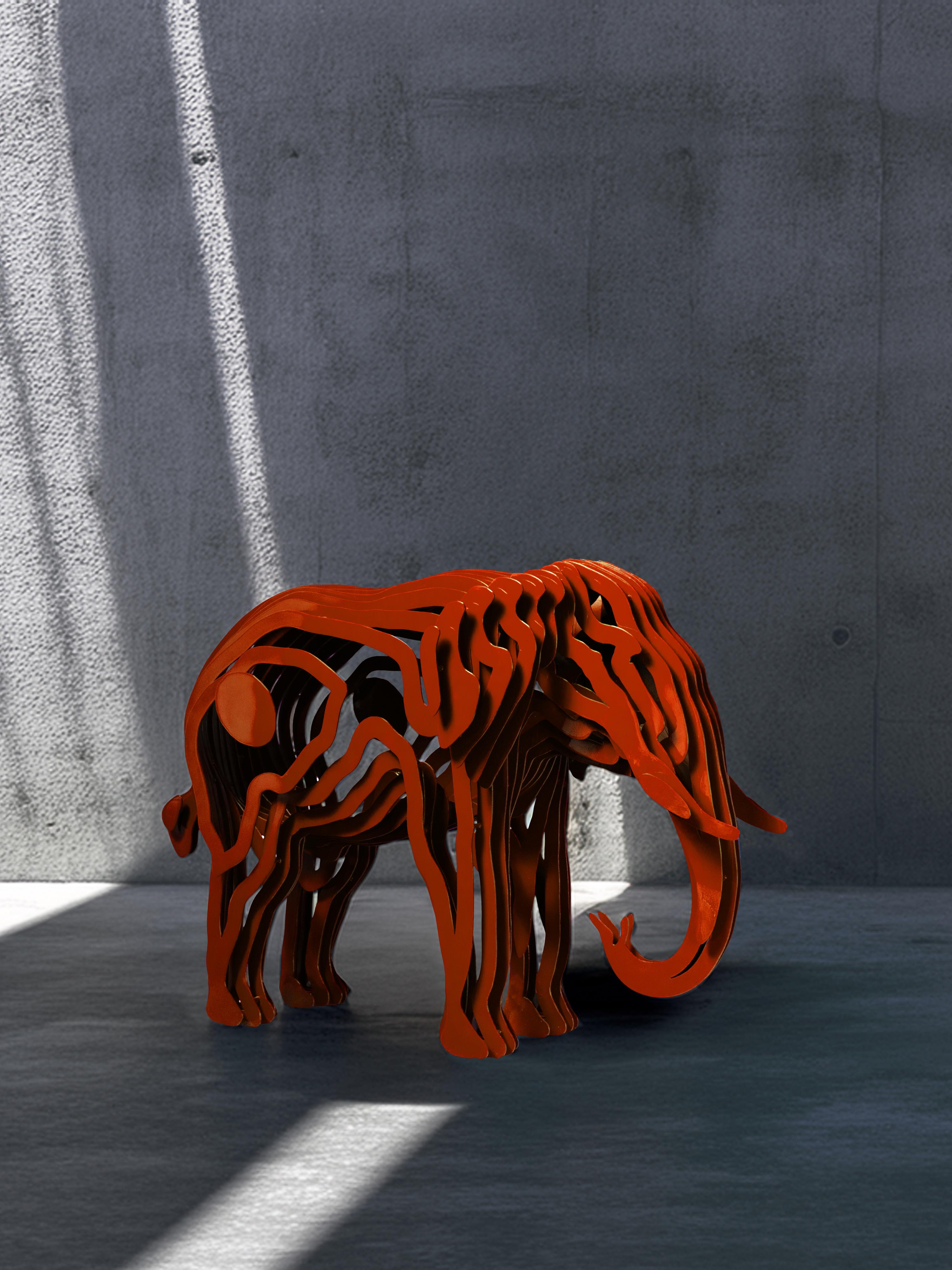 Ziggy - The Sculptural Elephant – ZEE KOLLECTION UAE