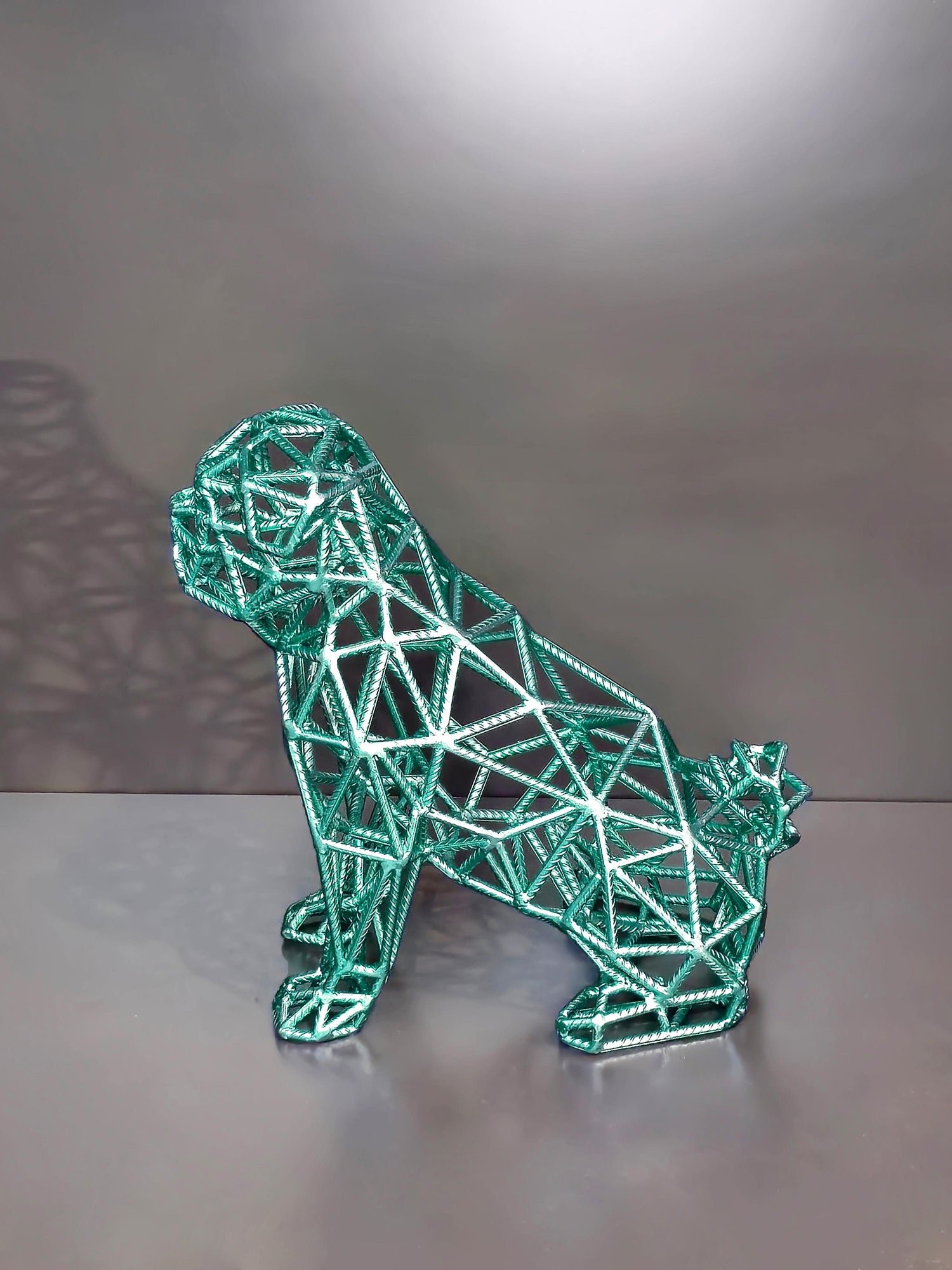 Nugget  - The Geometric Pug Sculpture