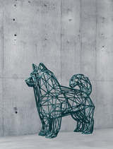 KOA- The Geometric German Shepherd Sculpture