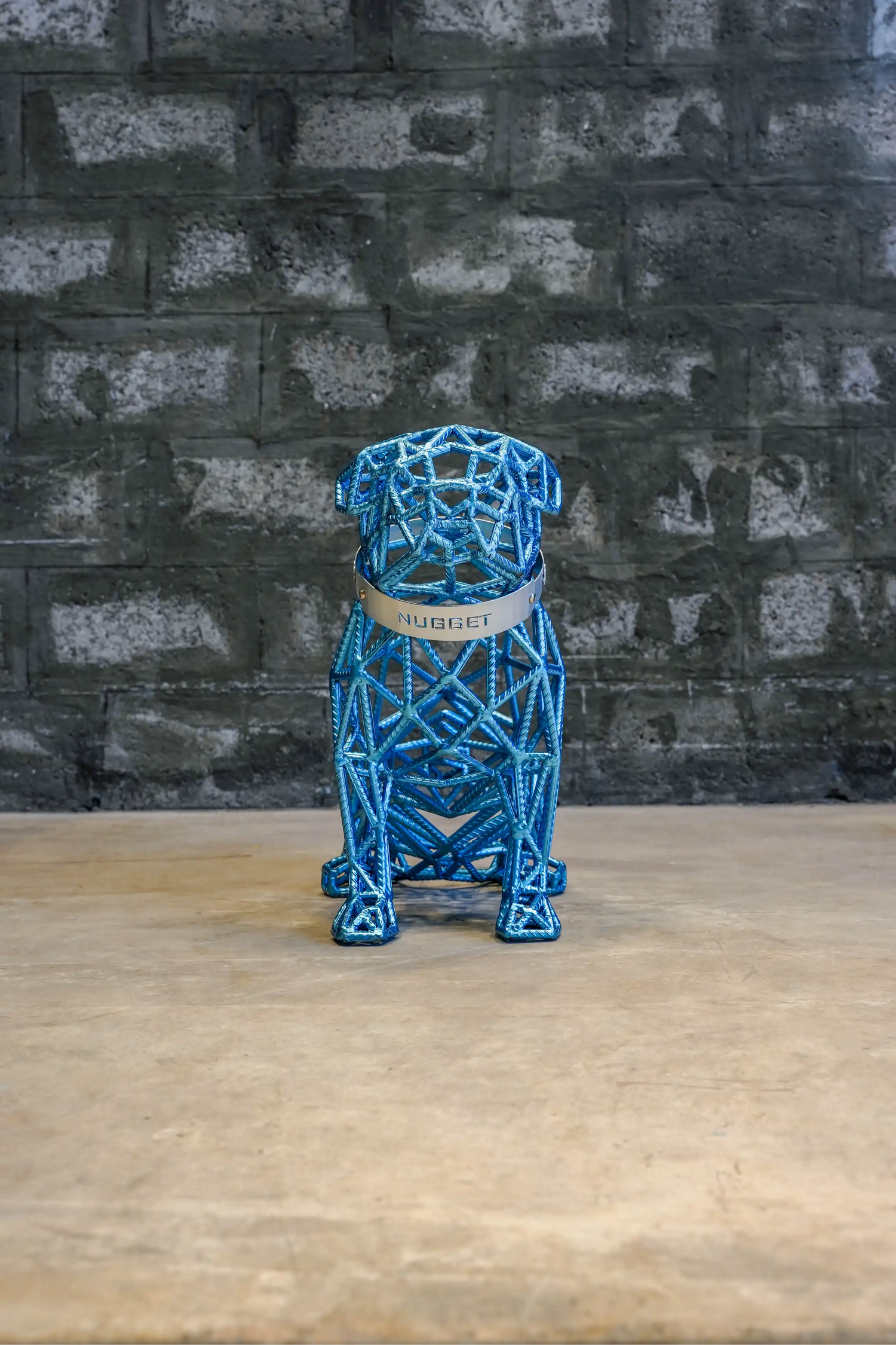 Nugget  - The Geometric Pug Sculpture